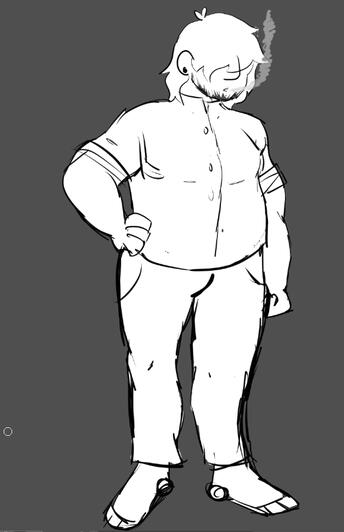 Smoking Chef